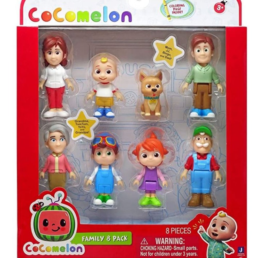 Cocomelon - Cocomelon Family 8 Pack - New, unused